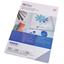 GBC Couvertures de reliure HiClear A4