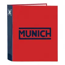 Reliure à Anneaux Munich Rouge