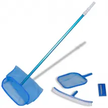 vidaXL Kit entretien piscine avec Manche