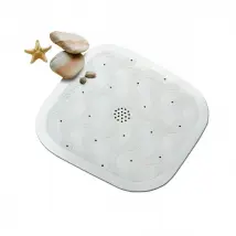 Rayen Tapis de Douche - Blanc