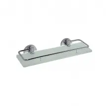 BEMETA OMEGA Etagère murale de douche avec rail 30x5,5x13 cm