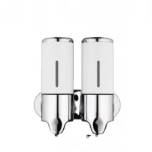 YONIS Distributeur savon inox - Blanc