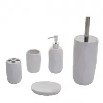Accessoires de salle de bain en céramique