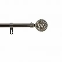 Tringle Déco Globa - Nickel 120-210cm