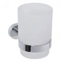 Bemeta Porte-verre mural OVAL Chrome