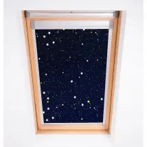Store opaque pour l'ajustement des fenêtres de toit Velux, P04, Ciel de nuit