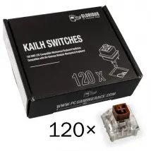 Glorious 120 switchs MX Kailh Brown