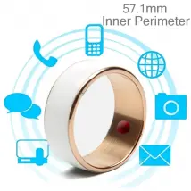 Bague Connectée Or Blanc Rose Smart Ring