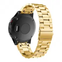 Bracelet métal chaîne or pour Garmin Fenix 5X