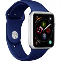 PURO Bracelets Silicone Icon - Bleu Nuit