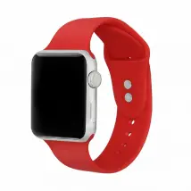 Phonecare Bracelet SmoothSilicone pour Apple Watch Series 9 - Rouge