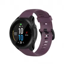 Bracelet silicone violet pour Garmin Forerunner 945