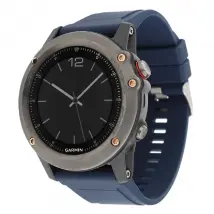 Bracelet silicone souple Garmin Fenix 5/5 Plus/Forerunner 935