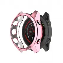Coque TPU Cadre Rose Garmin 745