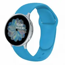 Bracelet SmoothSilicone pour Garmin Forerunner 255 - Bleu Ciel