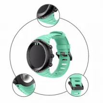 Bracelet silicone cyan pour Suunto Core
