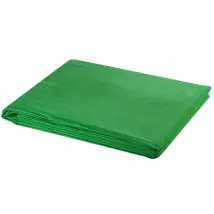 VidaXL Toile de fond Coton Vert 300x300 cm