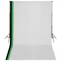 vidaXL Kit Studio Photo - 3 Toiles
