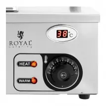 Helloshop26 Bain-marie professionnel 4 bacs GN 1/2