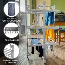 Monstershop ÉTendoir à Linge Électrique