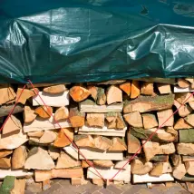 Nature Bâche à bois 3x4 m PE