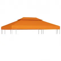 vidaXL Recouvrement d'auvent 3x4 m - Orange