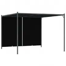 vidaXL Pergola de jardin avec toit rétractable
