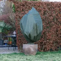 Nature Couvertures polaire hiver 150x75 cm Vert