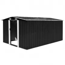 vidaXL Abri de jardin - Métal Anthracite