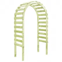 vidaXL Pergola de jardin 130x60x230 cm Bois