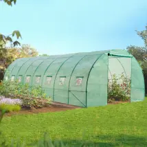 MARKET Bâche Serre 24m² Verte