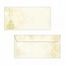SIGEL Enveloppes motif arbre de Noël