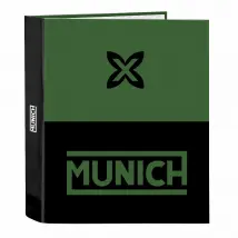 Munich Reliure à anneaux - Vert Noir