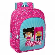 Pinypon Cartable Bleu Rose 26 x 34 x 11 cm