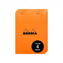 Clairefontaine Blocs Rhodia - Lot de 4
