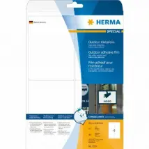 Herma Étiquettes Adhésives Outdoor Blanc