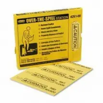 Rubbermaid Station Over The Spill - Noir/Jaune