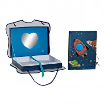DKD Home Decor Agenda Bleu