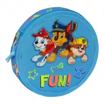 The Paw Patrol Pochette crayons Bleu - 18 pièces