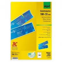 SIGEL LP714 Lot de 100 Billets personnalisables