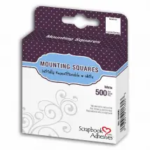 Toga Carrés Mousse 3D - Blanc (217 Pièces)