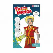 Trace Manga Go Manga - Kit de dessin - Ninja