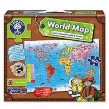Orchard toys Puzzle carte du monde 150 pièces