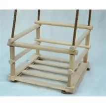 Balançoire Enfant Bois Nacelle