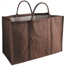 Aubry Gaspard Sac à Bûches Jute Marron