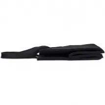 Panier à bûches feutre pliable 50 L noir