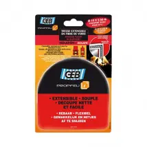 GEB Tresse fibre verre - 10mm x 2.5m