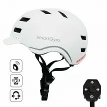 Smartgyro Casque Trottinette SMART PRO - Blanc