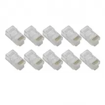METRONIC Lot de 10 Fiches RJ45 Mâles