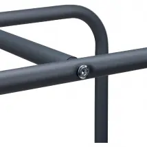 Étagère porte-bûches acier 150 cm
